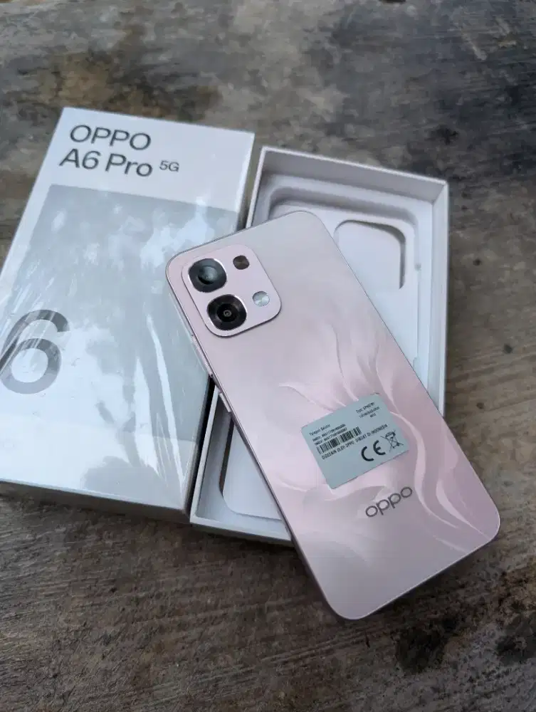 Oppo A6 Pro 5G 8/256gb garansi ON