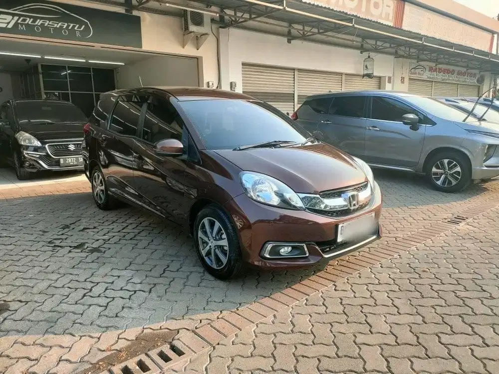 DIJUAL MOBILIO E PRESTIGE CVT AUTOMATIC 2016 MERAH MARUN HONDA