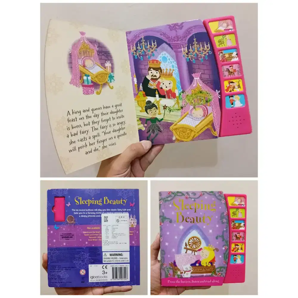 Buku Dongeng Sleeping Beauty Dilengkapi Audio