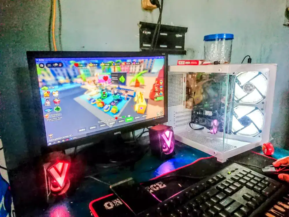 Pc gaming ryzen3 fullset siap main 24jam