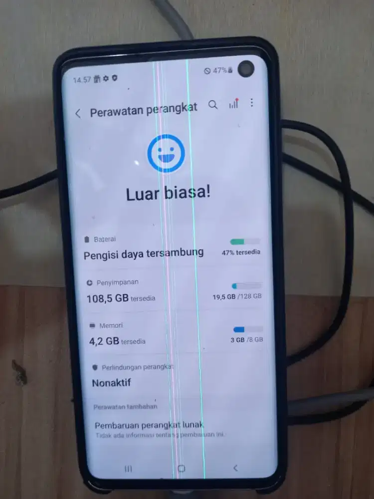 Jual mesin samsung S 10 NORMAL RAM 8/ 128