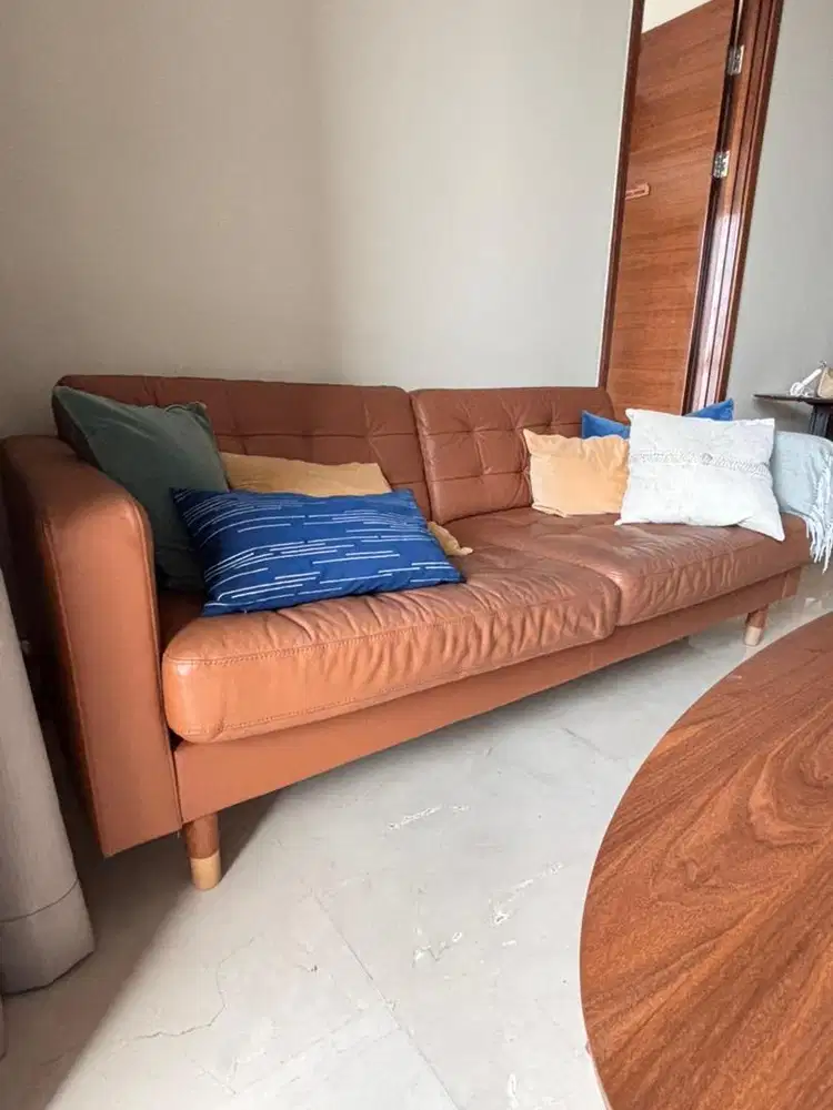 Sofa IKEA LANDSKRONA 3 Dudukan Golden Brown Original