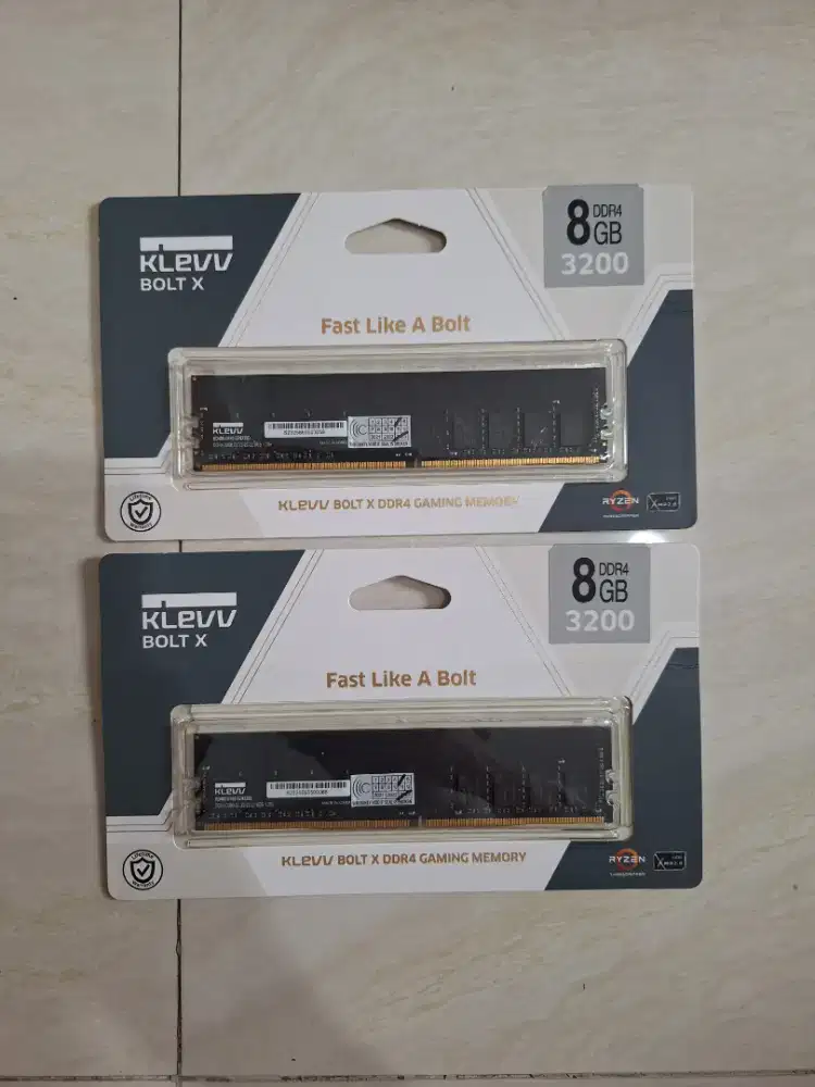 RAM klevv bolt x ddr4 2x8gb 3200Mhz