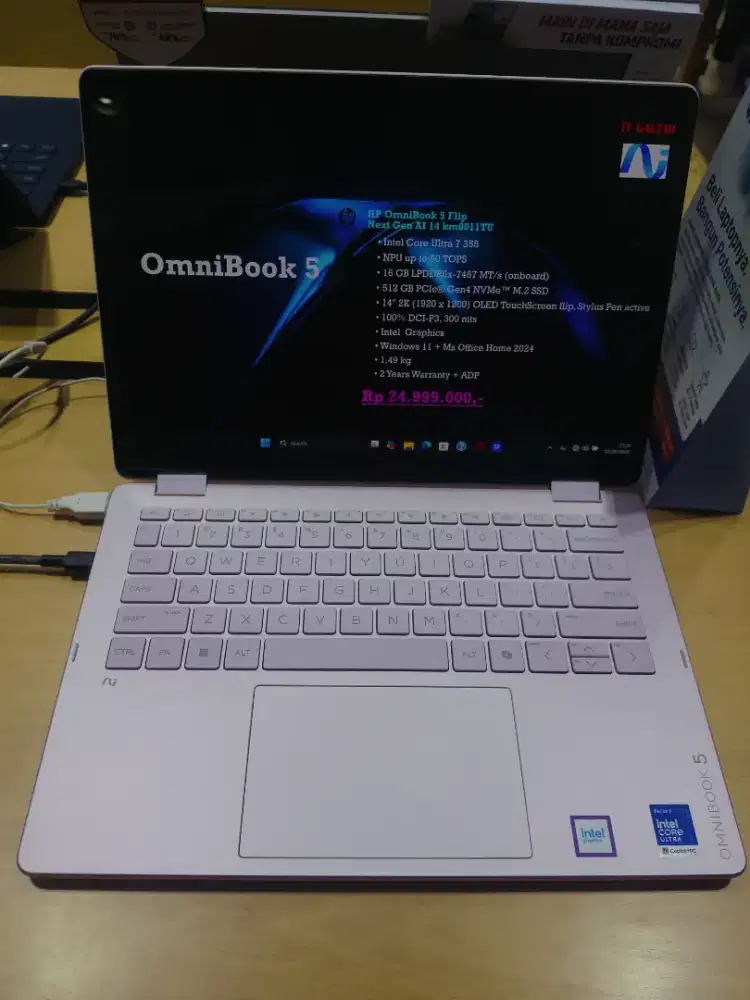 Laptop HP Omnibook 5 Flip Next Gen AI 14
