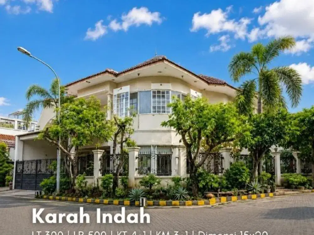 Rumah Karah Indah STRATEGIS, SIAP HUNI, FURNISHED