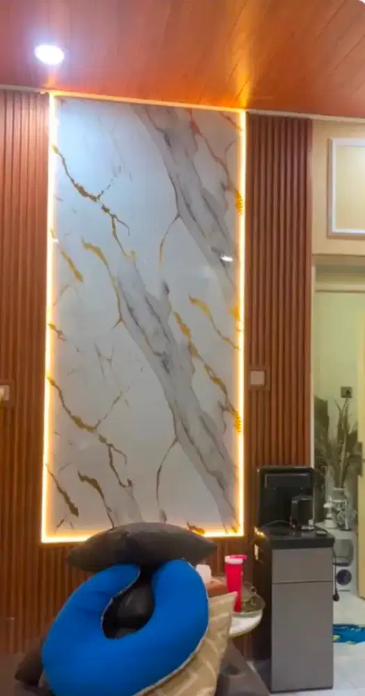 Wpc panel Kombinasi UV Board Marble