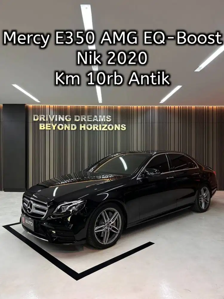 Mercedes Benz E350 AMG AT 2020 Hitam Km10rb Mercy B2680SMN