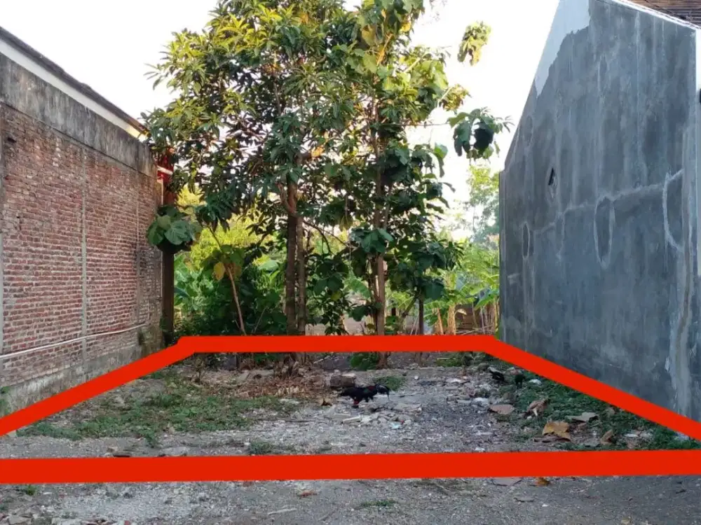 Tanah Pekarangan Murah Barat Padma Residence #Kode : TP 071