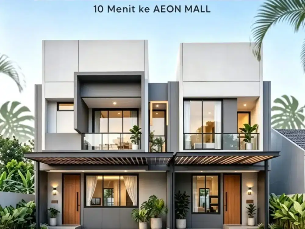 Jual Rumah New Cluster Kota Harapan Indah Mulai Rp900 Jutaan Rumah 2 Lantai Konsep Lakeside Dekat Rencana MRT Medan Satria