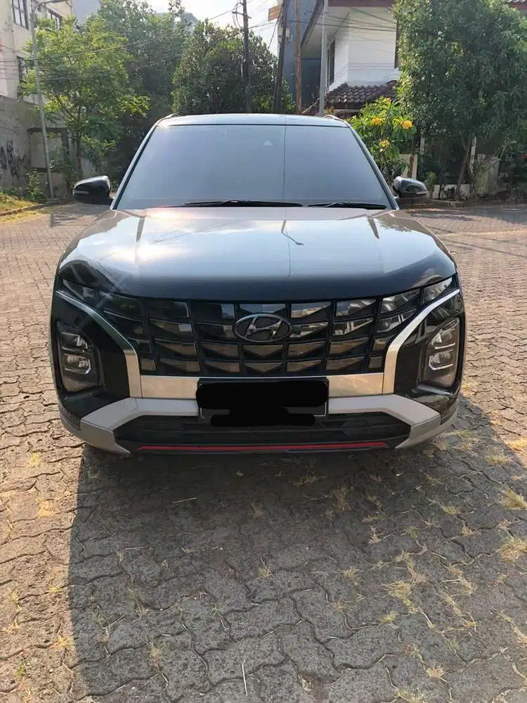 Hyundai Creta Prime 2022 AT Two Tone Hitam KM 33RB