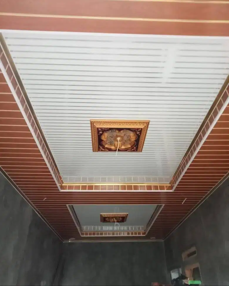 Sekat Plafon Partisi PVC GRC Gypsum Jasa Tukang Pasang Wall Moulding