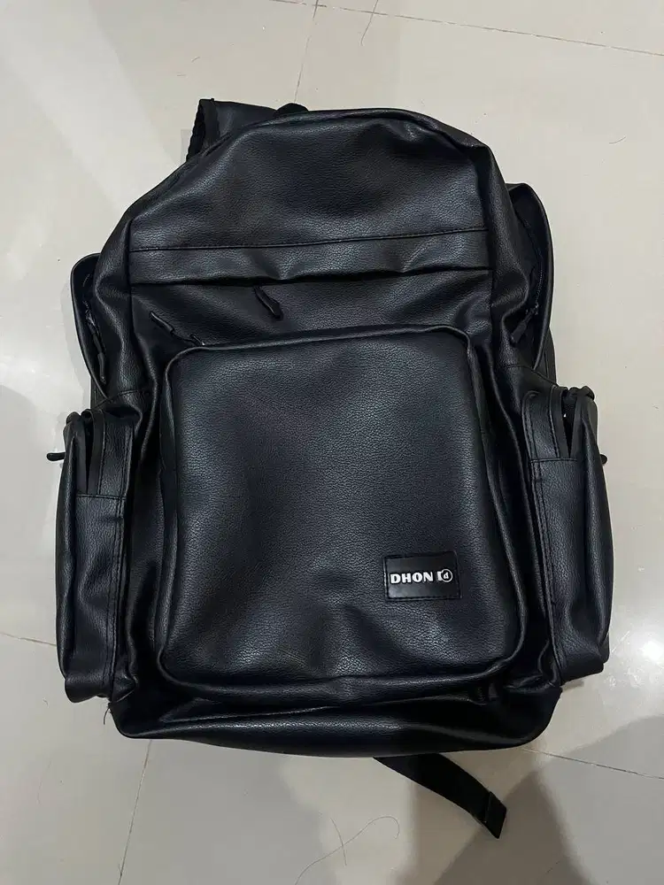 Tas Ransel DHON.ID Waterproof Laptop Backpack 14 Inch - Hitam