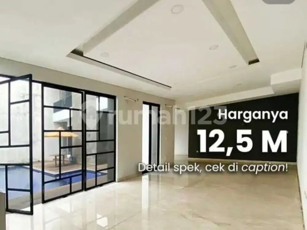 Rumah Modern Gading Serpong Siap Huni Negotiable