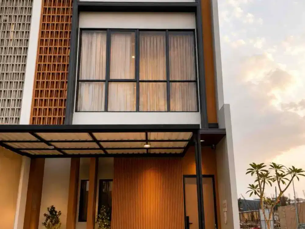 DIJUAL RUMAH MODERN 3 LANTAI DI PACIFIC GARDEN PURI – CLUSTER DAMAR