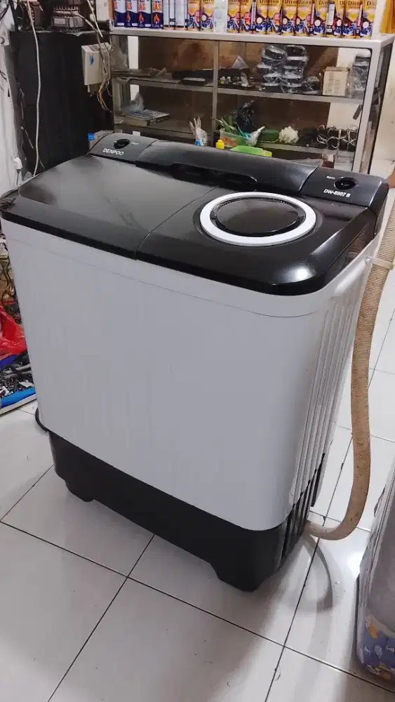 Mesin Cuci merk Denpoo Air Mancur