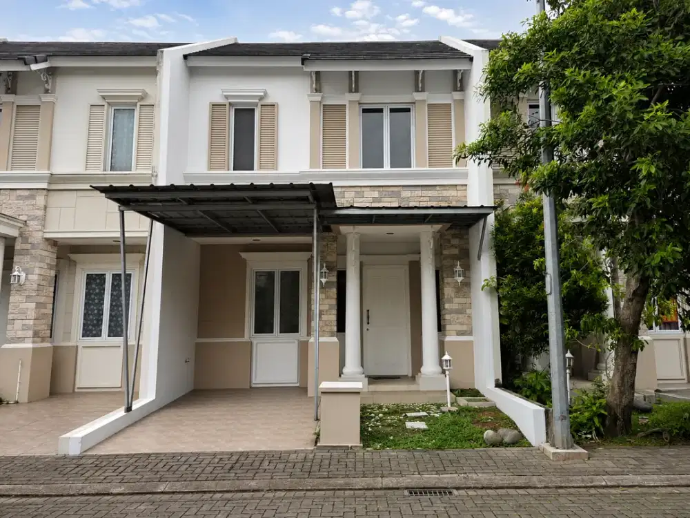 Rumah Modern Minimalis di Vanya Park, Cluster Assana BSD City