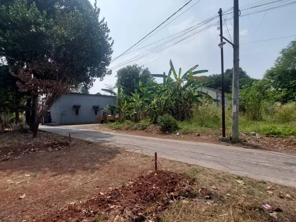 2 Juta-an Tanah Kavling Dekat Pintu Tol Grand Wisata, Terima SHM