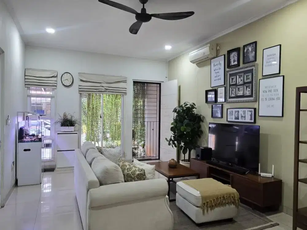 Rumah Green Lake Furnished bagus mewah