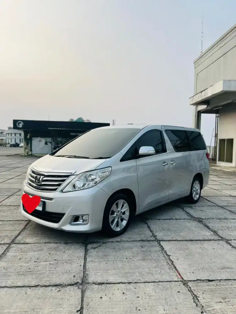 Toyota Alphard 2.4 G ATPM matic promo menarik TDP 10% 2012