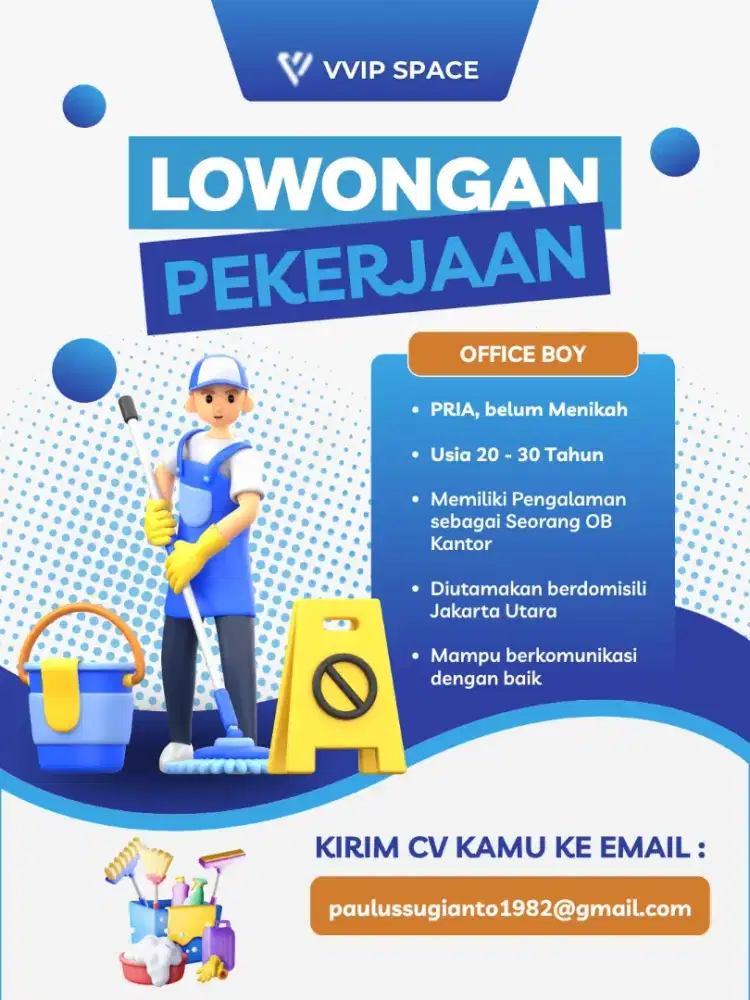 Dibutuhkan OB Jakarta Utara