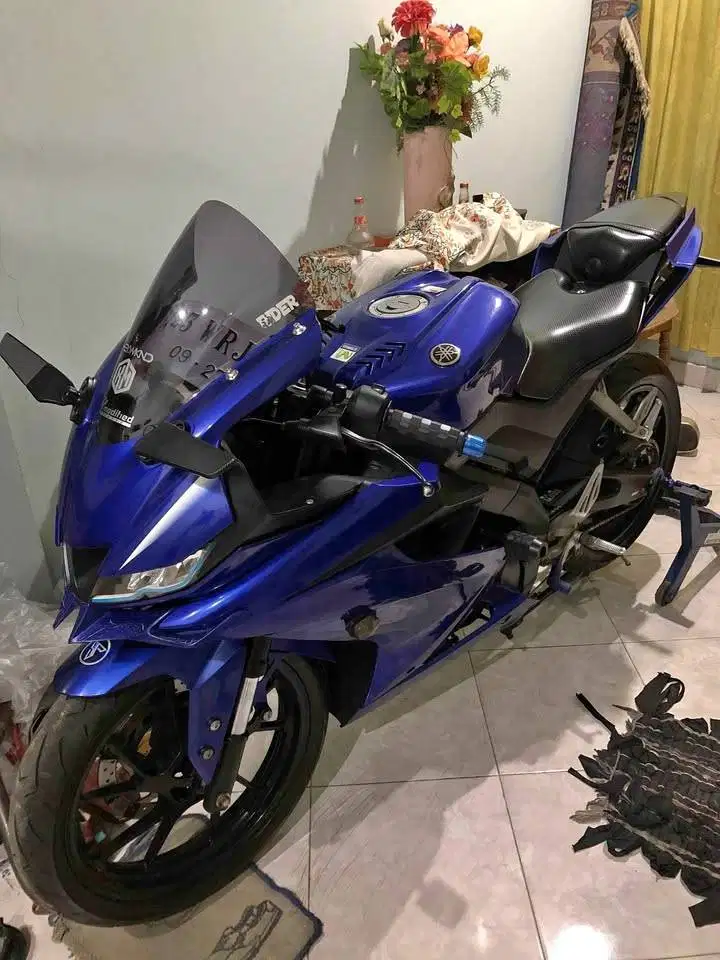 Yamaha R15 V3 2019 kinclong rawatan