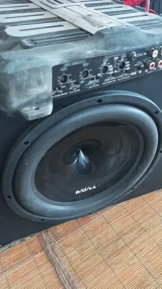 power & subwofer