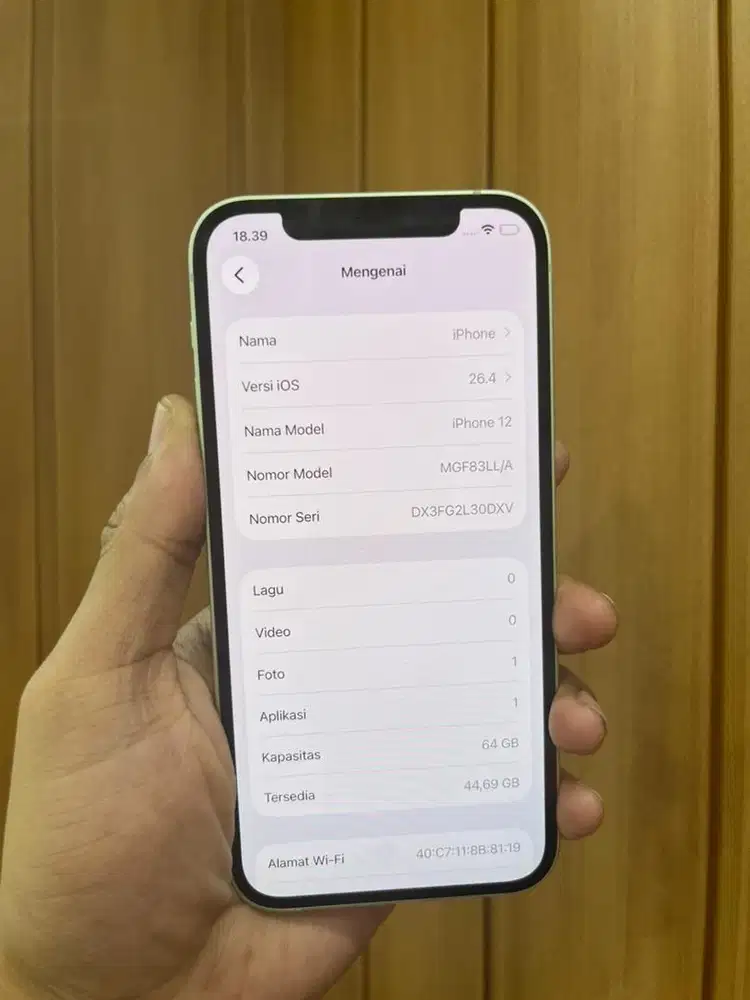 iphone 12 64gb green inter allop