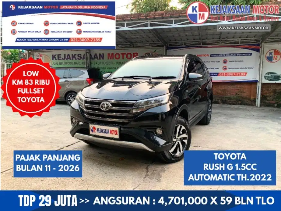 Toyota All New Rush G 1.5 Automatic Th.2022
