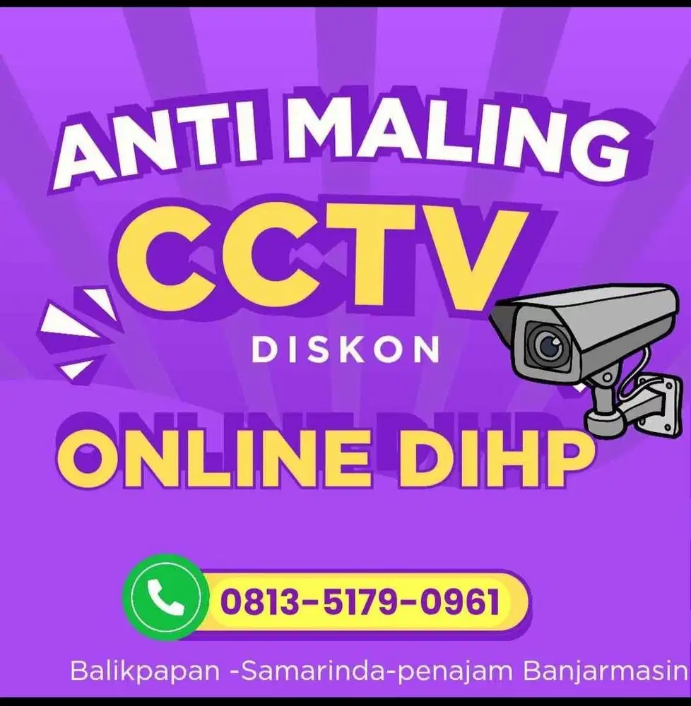 Grosir cctv termurah live dihp
