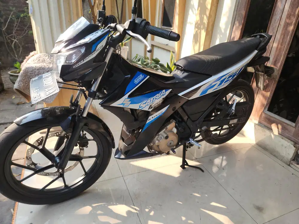 Fu 150 fi injeksi putih 2016 pajak plat baru Gbm