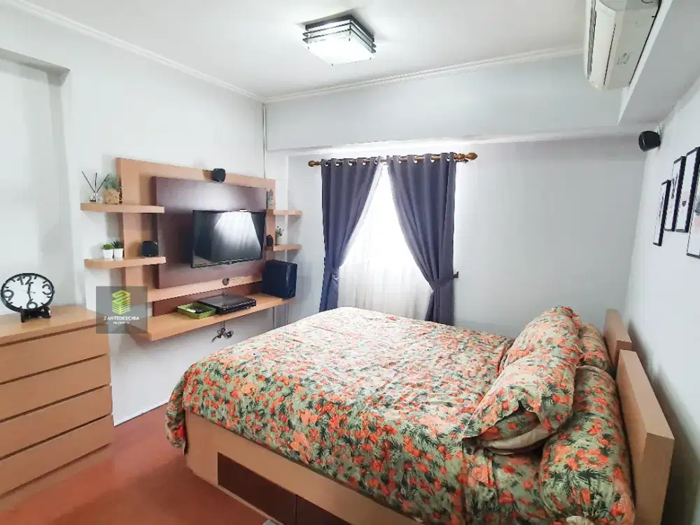 For Rent 1 Bedroom with Bathtub Coral Sand Apartment Rasuna Jakarta
