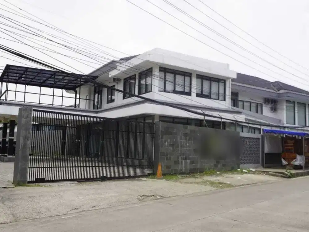 Dijual Gedung Kantor 2 Lantai Siap Pakai di Jalan Utama Sholeh Iskandar Bogor