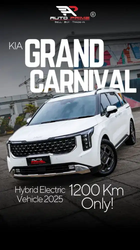 KM 1000, GRAND CARNIVAL 1.6  HYBRID 2025 , PERFECT