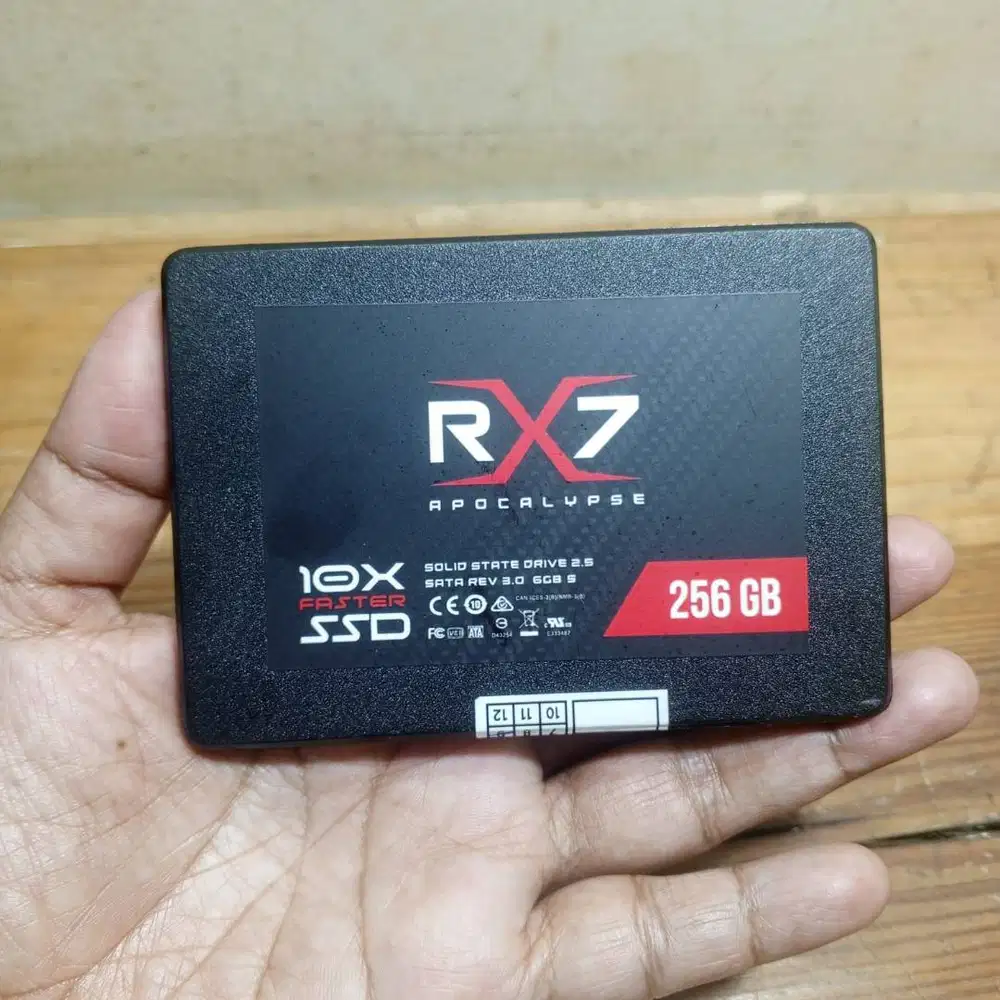 SSD SATA 256 GB RX7 Apocalipse