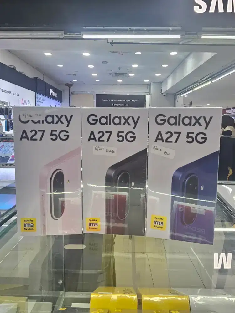 SAMSUNG A27 5G 6/128GB BNIB GARANSI RESMI