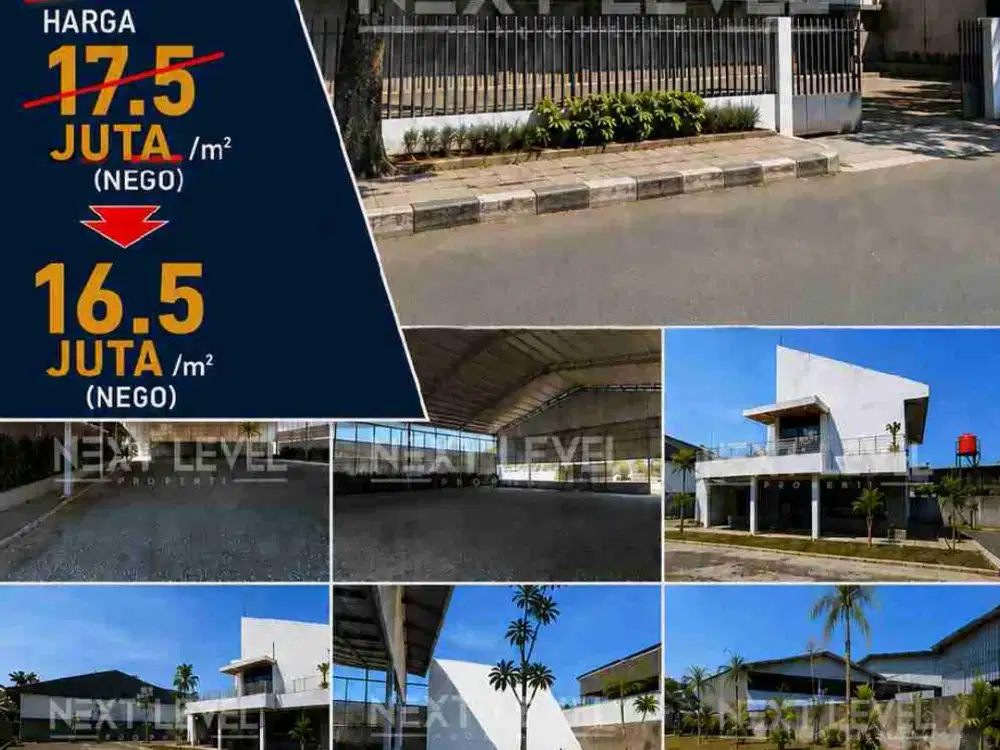 Commercial Building SHM di Jalan Utama Cimahi LT.2580m² LB 1.512m² | cocok Showroom, Sport Center , Rumah Sakit dan Distribusi