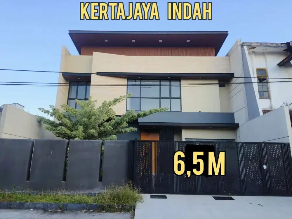 RUMAH BARU MEWAH KERTAJAYA INDAH DHARMAHUSADA LOKASI PREMIUM ELITE, KUALITAS CIAMIK. BARU GRESS. DEKAT MERR, GALAXY MALL, dsb
