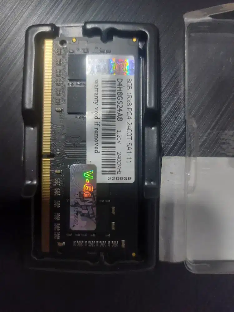 Ram DDR4 (8GB 1Rx8 PC4-2400T-SA1)