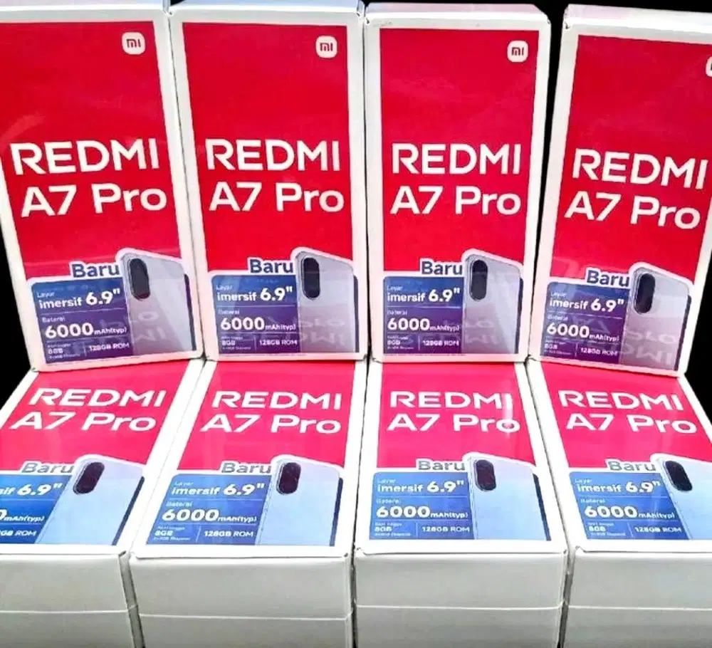 REDMI A7 PRO RAM 4+4/64GB (UNIT BARU) GARANSI RESMI 1 TAHUN
