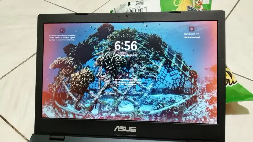 ASUS E210MA Intel N4020 Layar Bisa Rata 180 derajat, Numberpad
