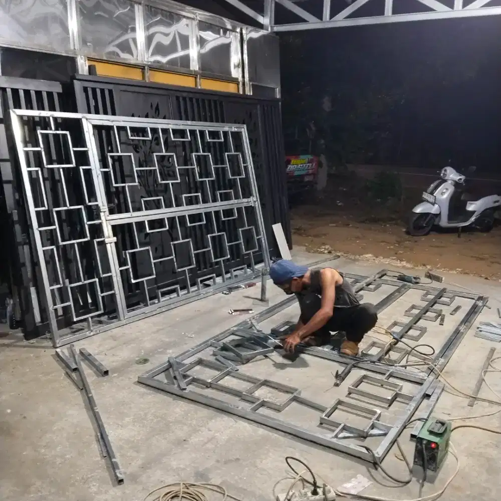 bengkel las: menerima pesanan pagar kanopi tralis jendela