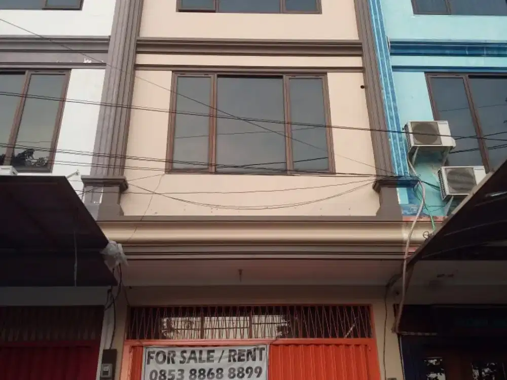 DI  Sewakan Ruko 3 Lantai Dekat Ciputra World Surabaya | SHM | Cocok Kantor & Bisnis