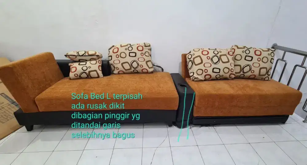 Dijual sofa bed seken