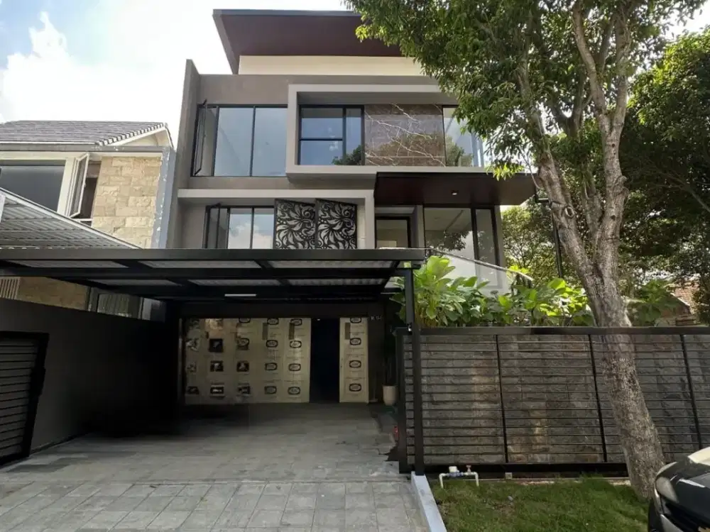 RUMAH WOODLAND CITRALAND NEW MINIMALIS Hadap Selatan Timur