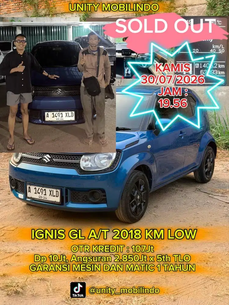 ignis GL at matic 2018 km low