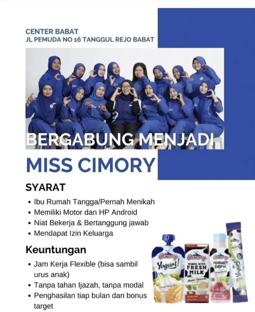 Miss Cimory Indonesia