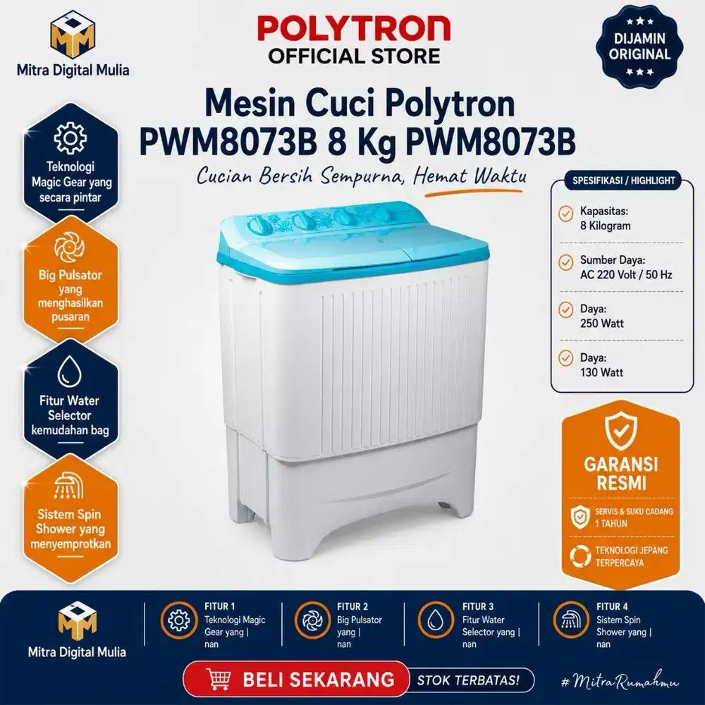 Mesin Cuci Baru