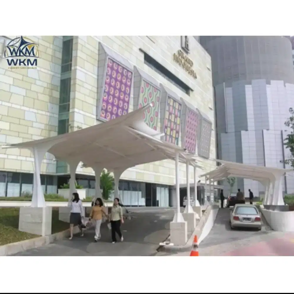 Atap Parkir. Mall. Canopy Membrane. Kanopi Membran. Padel Sport Club