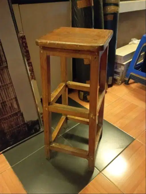 Kursi Bar Tinggi Kursi Stool Kayu