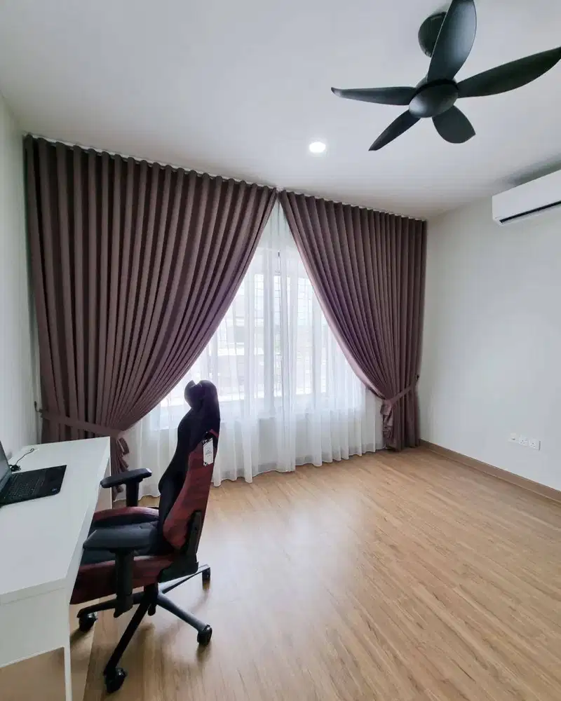 Jasa tukang pasang gorden model terbaru gorden blackout gorden kantor